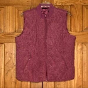 NWOT Vintage Relativity Quilted Lined Vest Women's Size XL
